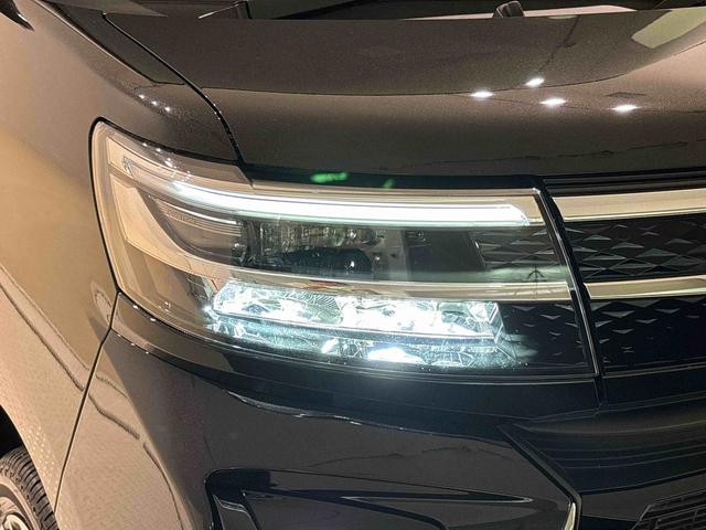 タントカスタムＲＳ　電動パーキングブレーキＬＥＤオートライト　パワースライドドアウェルカムオープン機能　電動パーキングブレーキ　運転席助手席シートヒーター　アルミホイール　キーフリーシステム　　オート電動格納式ドアミラー（広島県）の中古車