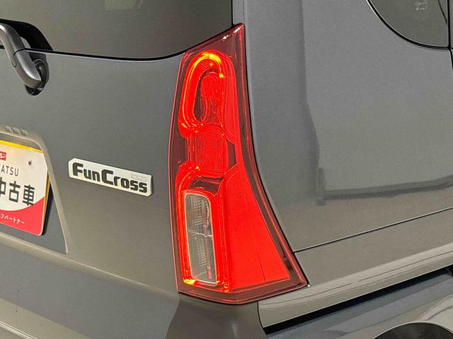 タントファンクロスターボＬＥＤオートライト　パワースライドドアウェルカムオープン機能　電動格納式ドアミラー　助手席ロングスライド　助手席イージークローザー　　セキュリティアラーム　キーフリーシステム（広島県）の中古車