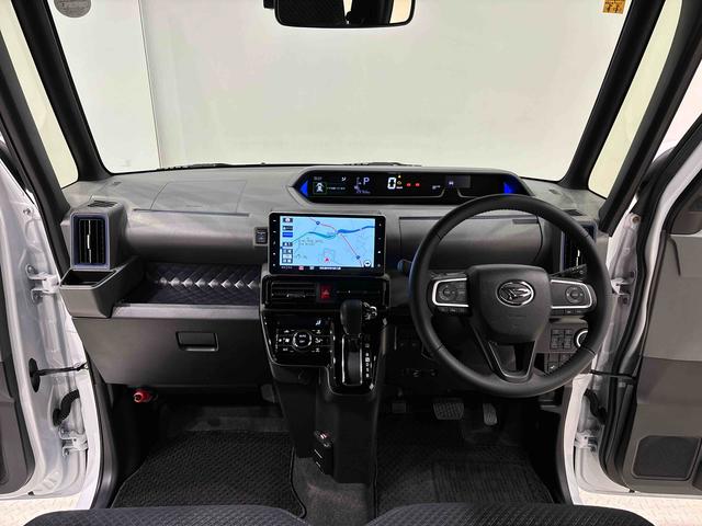 タントカスタムＲＳセレクション　　ナビドラ　全方位カメラ　ＥＴＣ付ＬＥＤオートライト　パワースライドドアウェルカムオープン機能　電動パーキングブレーキ　運転席ロングスライド　アルミホイール　キーフリーシステム　　オート電動格納式ドアミラー（広島県）の中古車