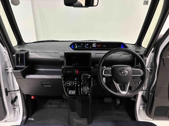 タントカスタムＲＳ　電動パーキングブレーキＬＥＤオートライト　パワースライドドアウェルカムオープン機能　電動パーキングブレーキ　運転席助手席シートヒーター　アルミホイール　キーフリーシステム　　オート電動格納式ドアミラー（広島県）の中古車