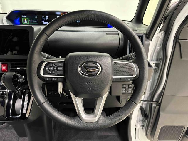 タントカスタムＲＳ　電動パーキングブレーキＬＥＤオートライト　パワースライドドアウェルカムオープン機能　電動パーキングブレーキ　運転席助手席シートヒーター　アルミホイール　キーフリーシステム　　オート電動格納式ドアミラー（広島県）の中古車