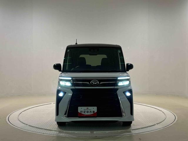タントカスタムＲＳ　電動パーキングブレーキＬＥＤオートライト　パワースライドドアウェルカムオープン機能　電動パーキングブレーキ　運転席助手席シートヒーター　アルミホイール　キーフリーシステム　　オート電動格納式ドアミラー（広島県）の中古車