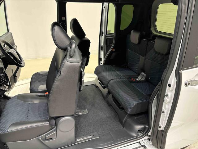 タントカスタムＸ　ツートン　パノラマカメラＬＥＤオートライト　パワースライドドアウェルカムオープン機能　運転席ロングスライドシ−ト　助手席ロングスライド　助手席イージークローザー　１５インチアルミホイール　キーフリーシステム　パノラマカメラ（広島県）の中古車