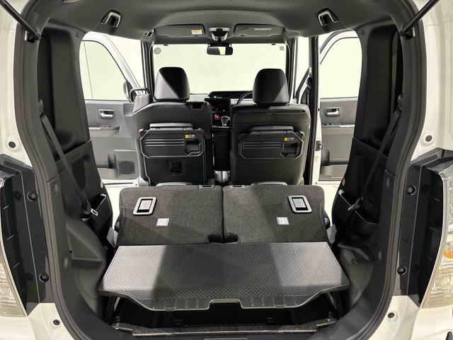 タントカスタムＸ　ツートン　パノラマカメラＬＥＤオートライト　パワースライドドアウェルカムオープン機能　運転席ロングスライドシ−ト　助手席ロングスライド　助手席イージークローザー　１５インチアルミホイール　キーフリーシステム　パノラマカメラ（広島県）の中古車