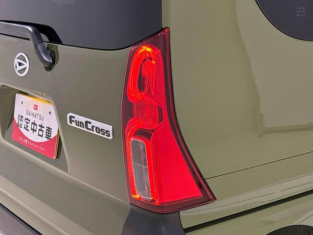 タントファンクロスＬＥＤオートライト　パワースライドドアウェルカムオープン機能　オート電動格納式ドアミラー　助手席ロングスライド　助手席イージークローザー　アルミホイール　キーフリーシステム（広島県）の中古車
