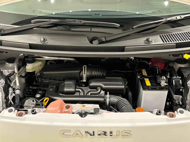 ムーヴキャンバスストライプスＧ　バックカメラ対応　電動パーキングブレーキＬＥＤオートライト・フォグランプ　電動パーキングブレーキ　プッシュボタンスタート　セキュリティアラーム　バックカメラ　両側パワースライドドアウエルカムオープン機能　オート電動格納式ドアミラー（広島県）の中古車