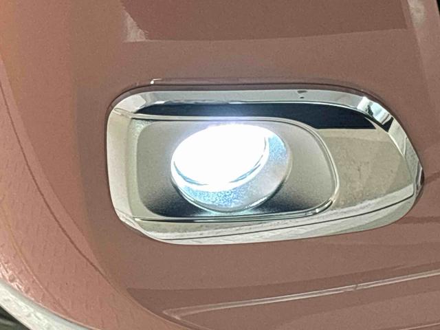 ムーヴキャンバスストライプスＧ　バックカメラ対応　電動パーキングブレーキＬＥＤオートライト・フォグランプ　電動パーキングブレーキ　プッシュボタンスタート　セキュリティアラーム　バックカメラ　両側パワースライドドアウエルカムオープン機能　オート電動格納式ドアミラー（広島県）の中古車