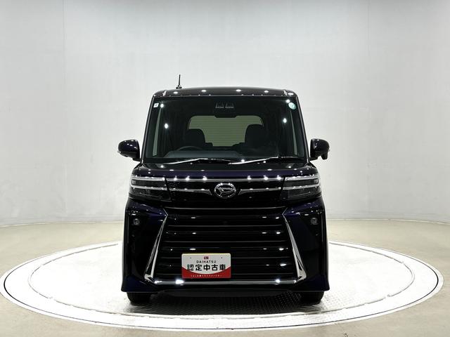 タントカスタムＸディスプレイオーディオ　パノラマパーキングモニターＬＥＤオートライト　パワースライドドアウェルカムオープン機能　オート電動格納式ドアミラー　助手席ロングスライド　助手席イージークローザー　アルミホイール　キーフリーシステム（広島県）の中古車