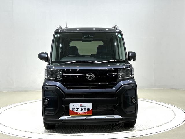 タントファンクロスターボＬＥＤオートライト　パワースライドドアウェルカムオープン機能　電動パーキングブレーキ　運転席助手席シートヒーター　アルミホイール　キーフリーシステム　　オート電動格納式ドアミラー（広島県）の中古車