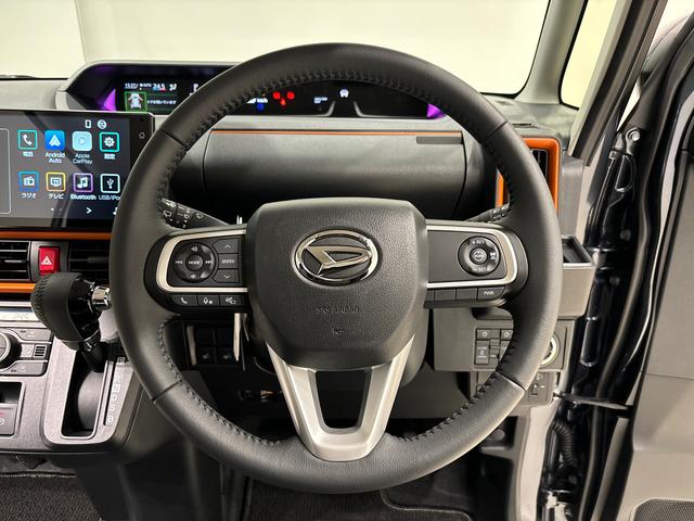タントファンクロスターボＬＥＤオートライト　パワースライドドアウェルカムオープン機能　電動パーキングブレーキ　運転席助手席シートヒーター　アルミホイール　キーフリーシステム　　オート電動格納式ドアミラー（広島県）の中古車