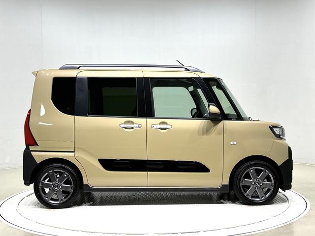 タントファンクロスターボＬＥＤオートライト　パワースライドドアウェルカムオープン機能　電動パーキングブレーキ　運転席助手席シートヒーター　アルミホイール　キーフリーシステム　　オート電動格納式ドアミラー（広島県）の中古車