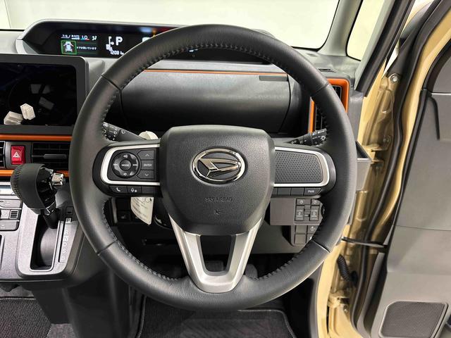 タントファンクロスターボＬＥＤオートライト　パワースライドドアウェルカムオープン機能　電動パーキングブレーキ　運転席助手席シートヒーター　アルミホイール　キーフリーシステム　　オート電動格納式ドアミラー（広島県）の中古車