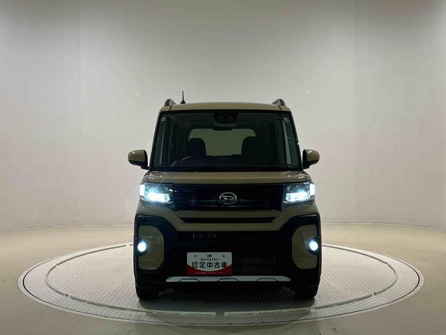 タントファンクロスターボＬＥＤオートライト　パワースライドドアウェルカムオープン機能　電動パーキングブレーキ　運転席助手席シートヒーター　アルミホイール　キーフリーシステム　　オート電動格納式ドアミラー（広島県）の中古車