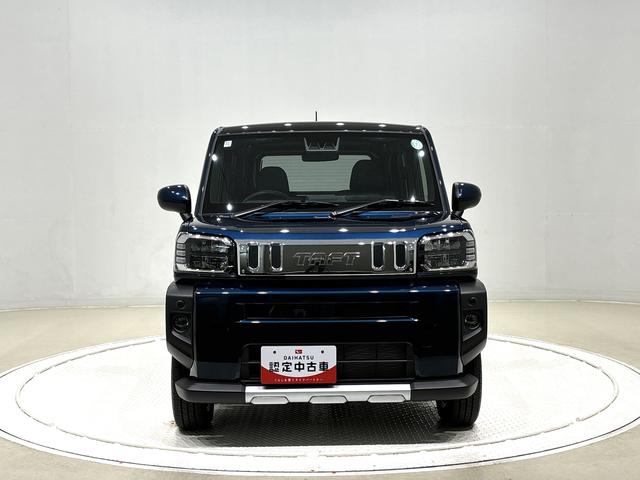 タフトＧターボ　クロムベンチャー　　バックモニター対応カメラスカイフィールトップ　クロムパック　メッキパック　シルバーアンダーガーニッシュ　インテリアアクセント　ＬＥＤオートハイビーム＆フォグランプ　電動パーキングブレーキ　バックカメラ　アルミホイール（広島県）の中古車