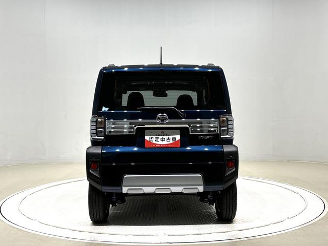 タフトＧターボ　クロムベンチャー　　バックモニター対応カメラスカイフィールトップ　クロムパック　メッキパック　シルバーアンダーガーニッシュ　インテリアアクセント　ＬＥＤオートハイビーム＆フォグランプ　電動パーキングブレーキ　バックカメラ　アルミホイール（広島県）の中古車
