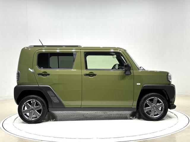タフトＧターボ　ダーククロムベンチャー　全車速追従機能付ＡＣＣ純正ナビ装着用アップグレードパック　運転席・助手席シートヒーター　運転席シートリフターチルトステアリング　電動パーキングブレーキブレーキ　オートブレーキホールド機能　キーフリーシステム（広島県）の中古車