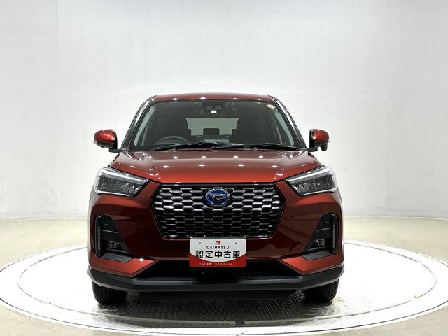 ロッキープレミアムＧ　ＨＥＶ　ナビゲーション　ドラレコ　ＥＴＣＬＥＤヘッドランプ・フォグランプ　全車速追従機能付アダプティブ　クルーズコントロール　レーンキープコントロール　１７インチアルミホイール　シートヒーター（広島県）の中古車