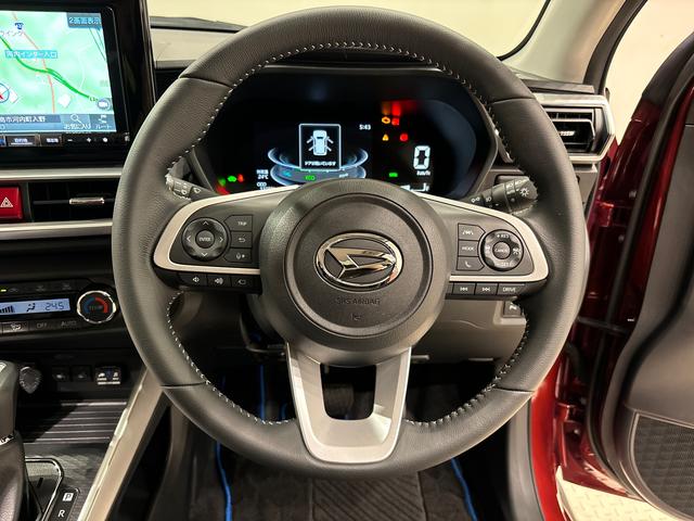 ロッキープレミアムＧ　ＨＥＶ　ナビゲーション　ドラレコ　ＥＴＣＬＥＤヘッドランプ・フォグランプ　全車速追従機能付アダプティブ　クルーズコントロール　レーンキープコントロール　１７インチアルミホイール　シートヒーター（広島県）の中古車