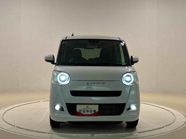 ムーヴキャンバスセオリーＧ　バックカメラ　電動パーキングブレーキＬＥＤオートライト・フォグランプ　電動パーキングブレーキ　プッシュボタンスタート　セキュリティアラーム　バックカメラ　両側パワースライドドアウエルカムオープン機能　オート電動格納式ドアミラー（広島県）の中古車