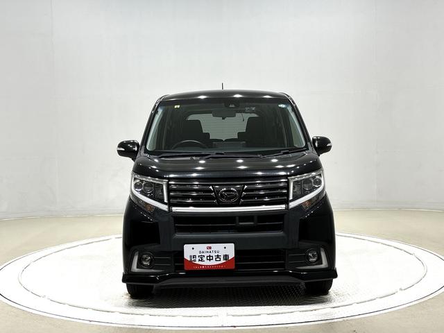 ムーヴカスタム　ＲＳ　ハイパーＳＡIII　ナビドラ　ＥＴＣ車載器ＬＥＤヘッドランプ＆フォグランプ　キーフリーシステム　オート電動格納ドアミラー　パノラマモニターカメラ　社外ナビ　社外ドライブレコーダー　運転席シートヒーター　純正アルミ　プッシュ式オートエアコン（広島県）の中古車
