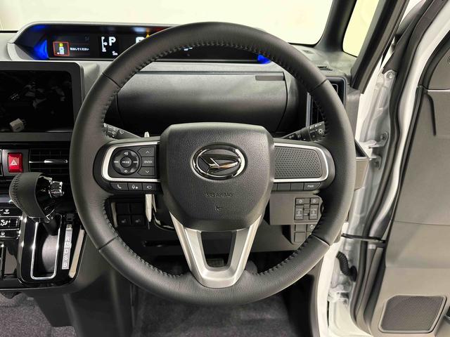 タントカスタムＲＳ　両側電動スライドドア　シートヒーターＬＥＤオートライト　パワースライドドアウェルカムオープン機能　電動パーキングブレーキ　運転席助手席シートヒーター　アルミホイール　キーフリーシステム　　オート電動格納式ドアミラー（広島県）の中古車