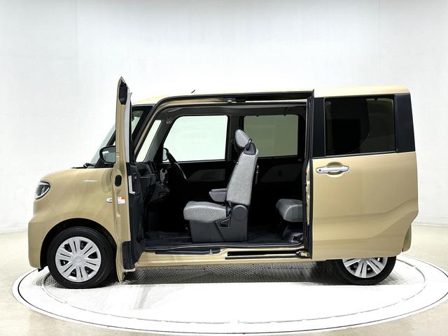 タントＸＬＥＤオートライト　パワースライドドアウェルカムオープン機能　電動パーキングブレーキ　運転席助手席シートヒーター　　フルホイールキャツプ　キーフリーシステム　　オート電動格納式ドアミラー（広島県）の中古車
