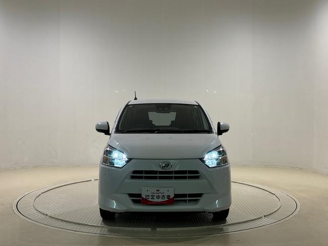 ミライースＸ　ＳＡIIIＬＥＤヘッドランプ　セキュリティアラーム　コーナーセンサー　１４インチフルホイールキャップ　キーレスエントリー　電動格納式ドアミラー　ショツピングフック　マニュアルエアコン（広島県）の中古車
