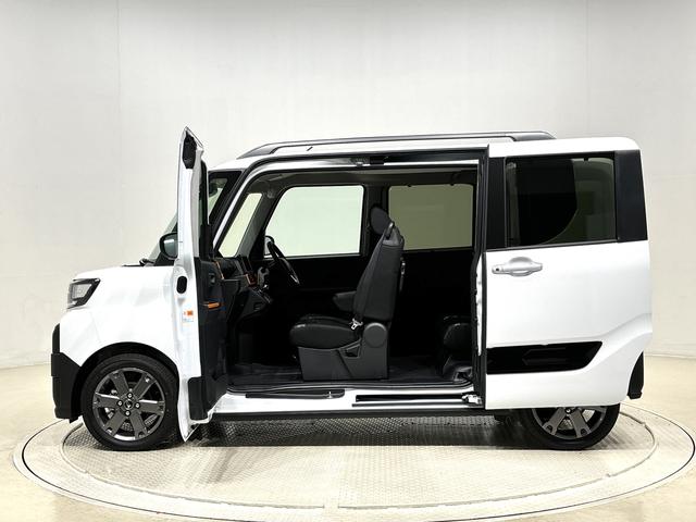 タントファンクロスターボ 電動パーキングブレーキLEDオートライト パワースライドドアウェルカムオープン機能 電動パーキングブレーキ 運転席助手席シートヒーター アルミホイール キーフリーシステム  オート電動格納式ドアミラー(広島県)の中古車