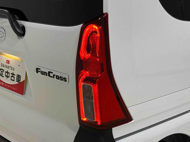 タントファンクロスターボ 電動パーキングブレーキLEDオートライト パワースライドドアウェルカムオープン機能 電動パーキングブレーキ 運転席助手席シートヒーター アルミホイール キーフリーシステム  オート電動格納式ドアミラー(広島県)の中古車