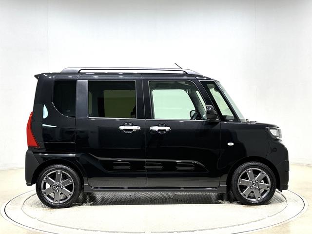 タントファンクロスターボ　前席シートヒーター　バックカメラ付電動パーキングブレーキ　後席両側パワースライドドア　運転席・助手席シートヒーター　ＬＥＤヘッドライト・フォグランプ　オートエアコン　オートライト　１５インチアルミホイール　キーフリーシステム（広島県）の中古車