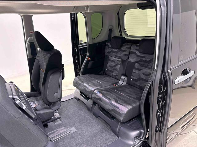 タントファンクロスターボ　前席シートヒーター　バックカメラ付電動パーキングブレーキ　後席両側パワースライドドア　運転席・助手席シートヒーター　ＬＥＤヘッドライト・フォグランプ　オートエアコン　オートライト　１５インチアルミホイール　キーフリーシステム（広島県）の中古車