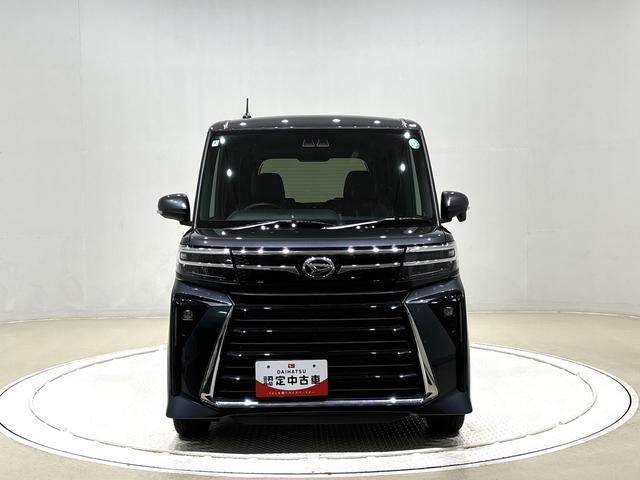 タントカスタムＲＳ　４ＷＤ　ディスプレイオーディオ付きＬＥＤオートライト　パワースライドドアウェルカムオープン機能　電動パーキングブレーキ　運転席助手席シートヒーター　アルミホイール　キーフリーシステム　　オート電動格納式ドアミラー（広島県）の中古車