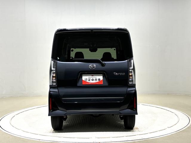 タントカスタムＲＳ　４ＷＤ　ディスプレイオーディオ付きＬＥＤオートライト　パワースライドドアウェルカムオープン機能　電動パーキングブレーキ　運転席助手席シートヒーター　アルミホイール　キーフリーシステム　　オート電動格納式ドアミラー（広島県）の中古車