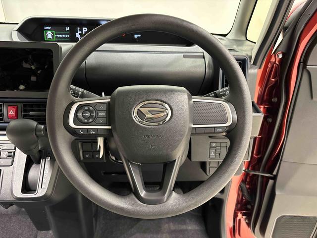 タントＸＬＥＤオートライト　パワースライドドアウェルカムオープン機能　電動パーキングブレーキ　運転席助手席シートヒーター　　フルホイールキャツプ　キーフリーシステム　　オート電動格納式ドアミラー（広島県）の中古車