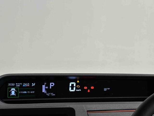 タントファンクロスターボ　バックカメラ　電動パーキングブレーキＬＥＤオートライト　パワースライドドアウェルカムオープン機能　電動格納式ドアミラー　助手席ロングスライド　助手席イージークローザー　　セキュリティアラーム　キーフリーシステム（広島県）の中古車
