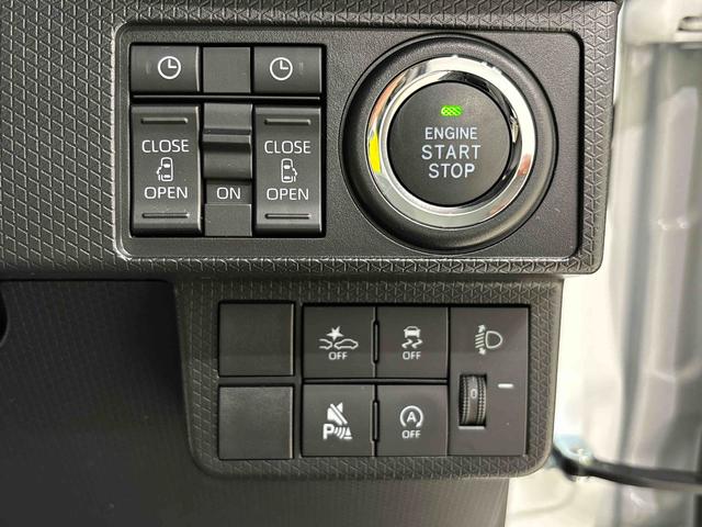 タントファンクロスターボ　バックカメラ　電動パーキングブレーキＬＥＤオートライト　パワースライドドアウェルカムオープン機能　電動格納式ドアミラー　助手席ロングスライド　助手席イージークローザー　　セキュリティアラーム　キーフリーシステム（広島県）の中古車