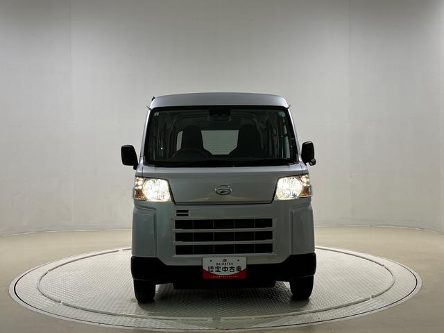 ハイゼットカーゴＤＸキーレスエントリー　マニュアルエアコン　運転席・助手席パワーウインドウ　オートライト　ハンド式サイドブレーキ　ハロゲンヘッドライト　アイドリングストップ機能　　　テンパータイヤ（広島県）の中古車