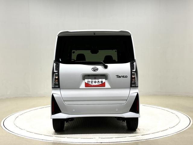 タントカスタムＲＳ　バックカメラ　電動パーキングブレーキＬＥＤオートライト　パワースライドドアウェルカムオープン機能　電動パーキングブレーキ　運転席助手席シートヒーター　アルミホイール　キーフリーシステム　　オート電動格納式ドアミラー（広島県）の中古車