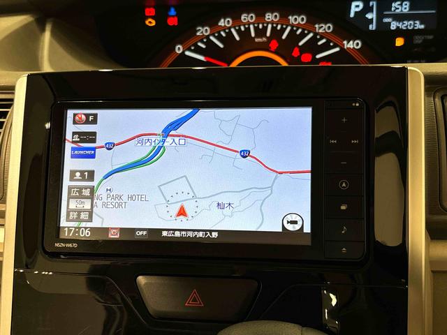 タントＸ　ＳＡIII　ナビゲーション　ＥＴＣ片側電動スライドドア　運転席シートヒーター　オートエアコン　フルホイールキャツプ　キーフリーシステム　　オート電動格納式ドアミラー　アイドリングストップ（広島県）の中古車