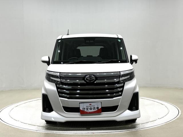 トールカスタムＧ　ターボ　クルーズコントロールＬＥＤヘッドランプ・フォグランプ　　１５インチアルミホイール　オートライト　プッシュボタンスタート　クルーズコントロール　　コーナーセンサー　パワースライドドア　キーフリーシステム（広島県）の中古車