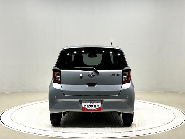 ミライースＸ　ＳＡIIIＬＥＤヘッドランプ　セキュリティアラーム　コーナーセンサー　１４インチフルホイールキャップ　キーレスエントリー　電動格納式ドアミラー　ショツピングフック　マニュアルエアコン（広島県）の中古車