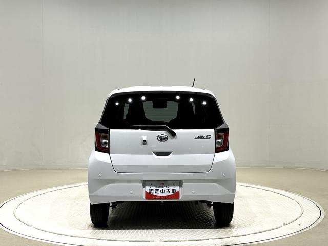 ミライースＸ　ＳＡIIIＬＥＤヘッドランプ　セキュリティアラーム　コーナーセンサー　１４インチフルホイールキャップ　キーレスエントリー　電動格納式ドアミラー　ショツピングフック　マニュアルエアコン（広島県）の中古車