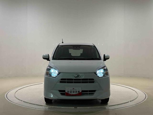 ミライースＸ　ＳＡIIIＬＥＤヘッドランプ　セキュリティアラーム　コーナーセンサー　１４インチフルホイールキャップ　キーレスエントリー　電動格納式ドアミラー　ショツピングフック　マニュアルエアコン（広島県）の中古車
