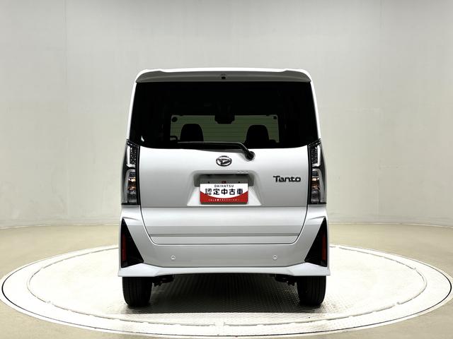 タントカスタムＲＳ　電動パーキングブレーキＬＥＤオートライト　パワースライドドアウェルカムオープン機能　電動パーキングブレーキ　運転席助手席シートヒーター　アルミホイール　キーフリーシステム　　オート電動格納式ドアミラー（広島県）の中古車