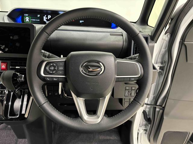 タントカスタムＲＳ　電動パーキングブレーキＬＥＤオートライト　パワースライドドアウェルカムオープン機能　電動パーキングブレーキ　運転席助手席シートヒーター　アルミホイール　キーフリーシステム　　オート電動格納式ドアミラー（広島県）の中古車