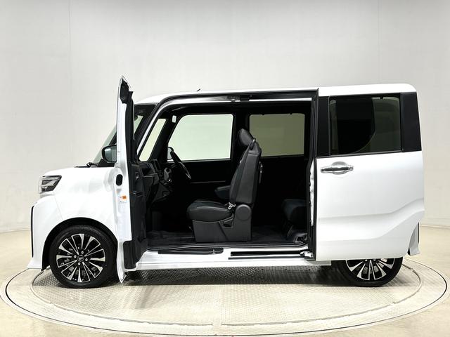 タントカスタムRS バックモニター対応カメラ シートヒーターLEDオートライト パワースライドドアウェルカムオープン機能 電動パーキングブレーキ 運転席助手席シートヒーター アルミホイール キーフリーシステム  オート電動格納式ドアミラー(広島県)の中古車