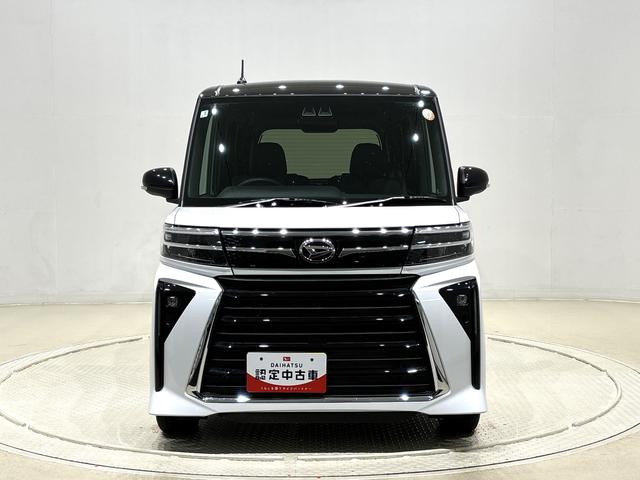 タントカスタムRS ターボ 両側電動スライドドア 電動パーキングLEDヘッドライト LEDフォグランプ アダプティブドライビングビーム オートライト デイライト オートエアコン バックカメラ ステアリングスイッチ コーナーセンサー 衝突回避支援システム搭載(広島県)の中古車