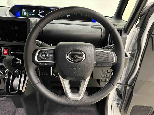 タントカスタムRS ターボ 両側電動スライドドア 電動パーキングLEDヘッドライト LEDフォグランプ アダプティブドライビングビーム オートライト デイライト オートエアコン バックカメラ ステアリングスイッチ コーナーセンサー 衝突回避支援システム搭載(広島県)の中古車