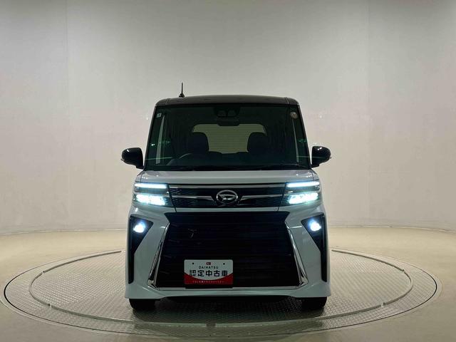 タントカスタムRS ターボ 両側電動スライドドア 電動パーキングLEDヘッドライト LEDフォグランプ アダプティブドライビングビーム オートライト デイライト オートエアコン バックカメラ ステアリングスイッチ コーナーセンサー 衝突回避支援システム搭載(広島県)の中古車
