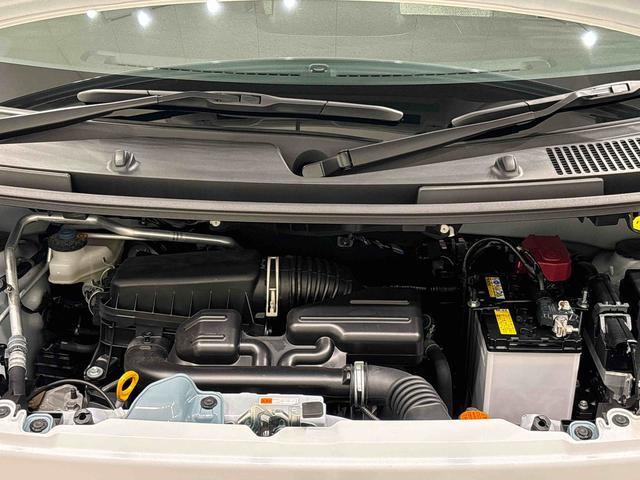 ムーヴキャンバスストライプスＧ　バックカメラ　電動パーキングブレーキＬＥＤオートライト・フォグランプ　電動パーキングブレーキ　プッシュボタンスタート　セキュリティアラーム　バックカメラ　両側パワースライドドアウエルカムオープン機能　オート電動格納式ドアミラー（広島県）の中古車